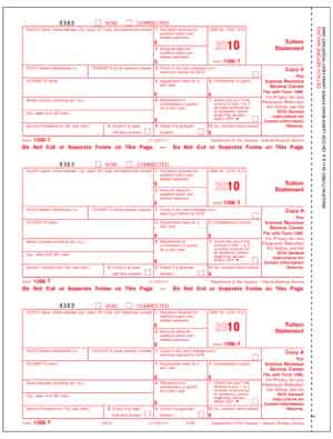 Educational-1098T Tax Forms